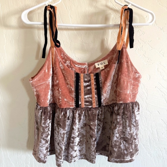 POL Velvet Tank Top - Picture 1 of 6